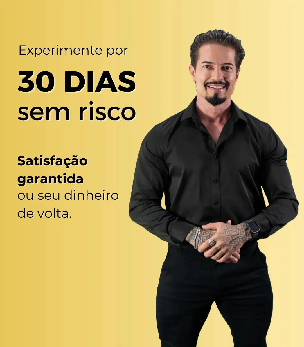 Experimente por 30 dias sem risco